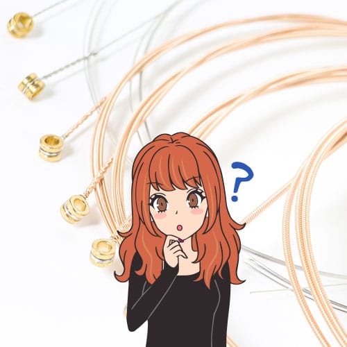 what are guitar strings made of
